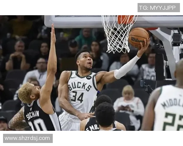 雄鹿击败马刺，字母哥狂砍41分刷新生涯新高